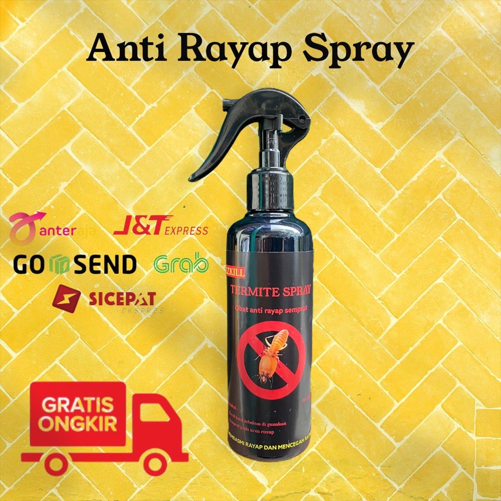 Ezkill Anti Rayap Spray 250ml  membunuh mencegah basmi pengawet kayu.