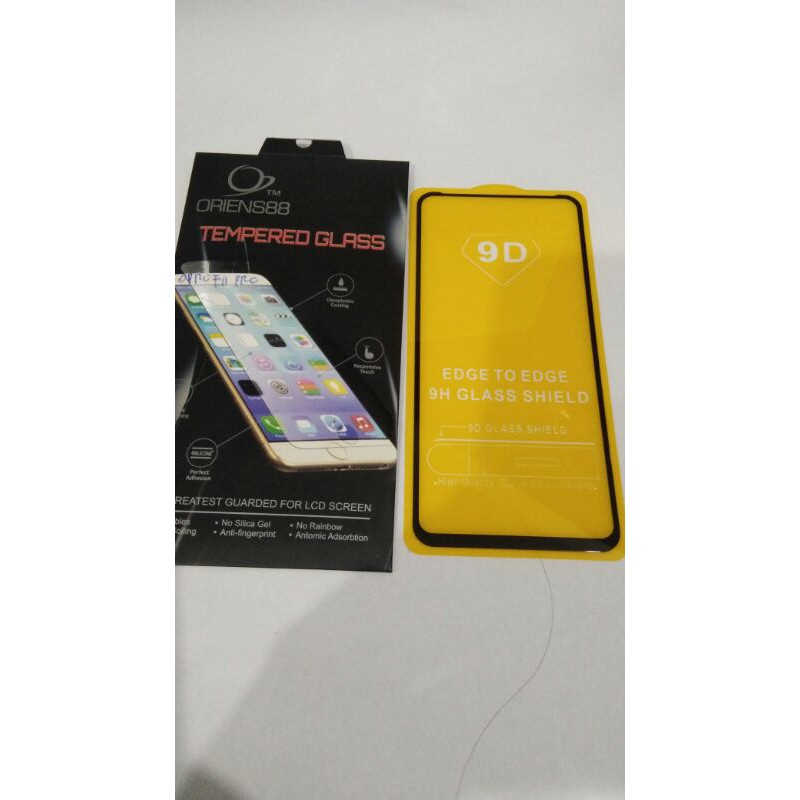 ⭐️ Jendela Kosmetik ⭐️Tempered Glass Full 5D oppo F11pro Anti Gores Kaca Warna Curved 3D Cover Premium Screen