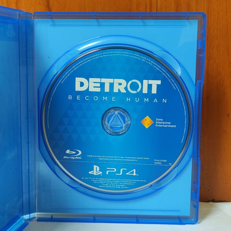 Kaset Detroit Become Human PS4 Detroid Dedroit Games Playstation PS 4 5 CD BD Game Dedroid Games ps4 ps5 Region 3 Asia Reg 3