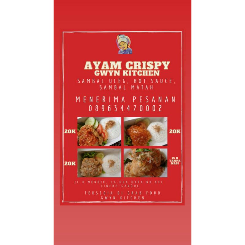 

Gwyn Kitchen Ayam Crispy