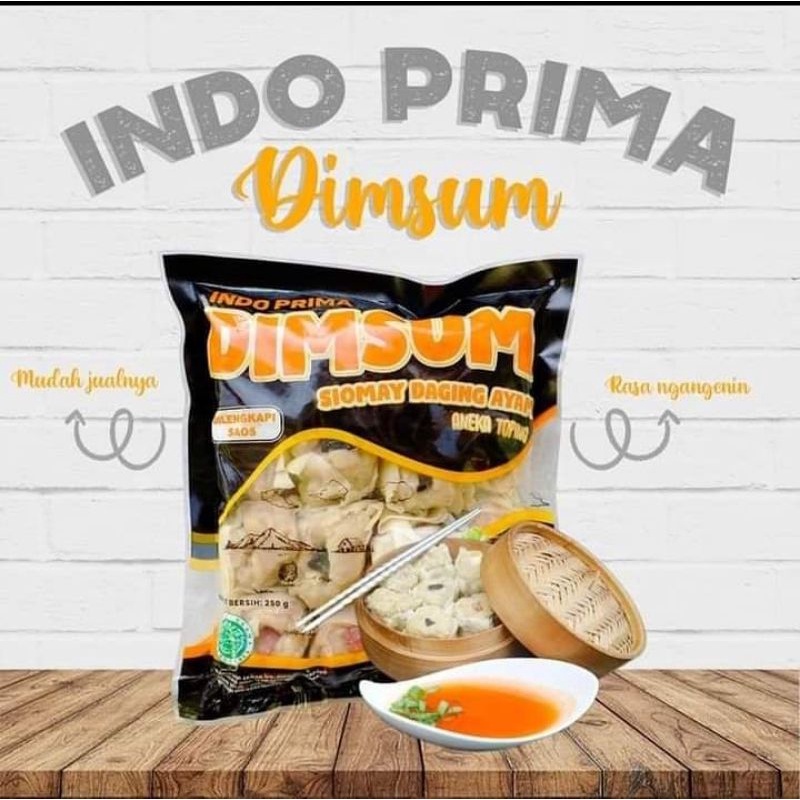 

Indo Prima Dimsum Ayam Isi 15pcs 250gr frozenfood