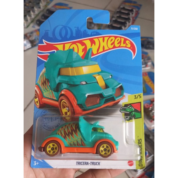 hotwheels TRICERA-TRUCK HW DINO RIDERS