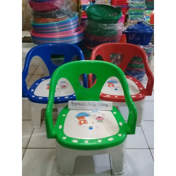 [PROMO] KURSI ANAK PLASTIK WARNA/KURSI DUDUK ANAK