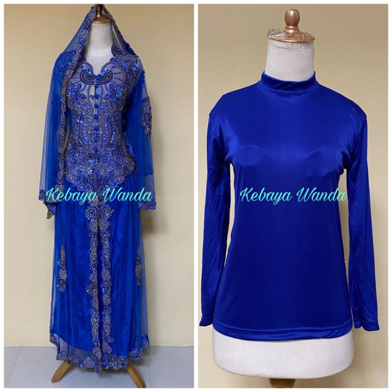 Kebaya Akad Full Payet + Selendang + Manset / Kebaya Barbie / Kebaya Pengantin / Kebaya Orang Tua