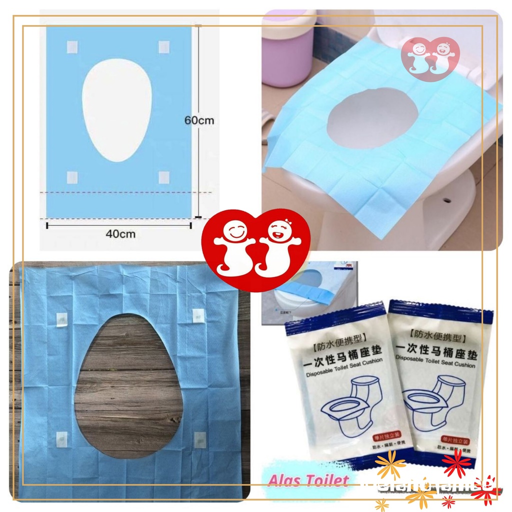 ALAS DUDUK KLOSET TOILET / TRAVEL TOILET SEAT COVER DISPOSABLE