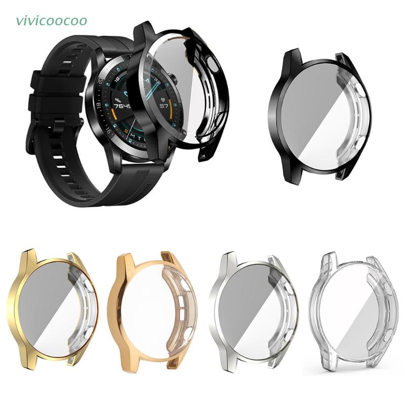 Vivi Casing Pelindung Full Cover Bahan Tpu Untuk Huawei Watch Gt2 46mm