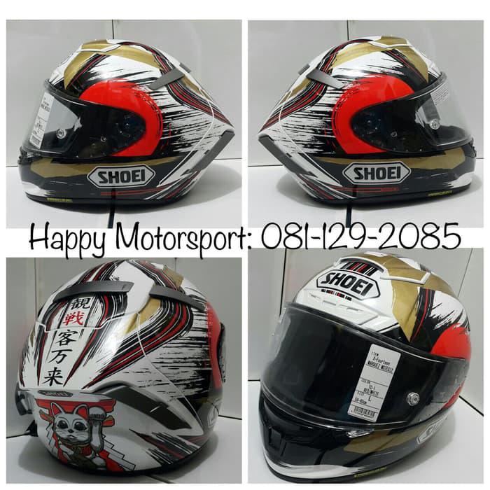HELM SHOEI X14 EURO MARQUEZ MOTEGI2 ORIGINALJAPAN SIZE S M L XXL READY