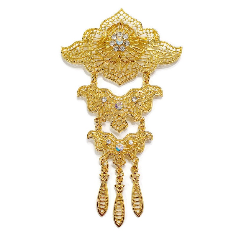 Bros Kebaya Etnik Kutubaru Susun 2/Bros Pesta Hijab Tingkat Tumpuk Yogja-Bestie C