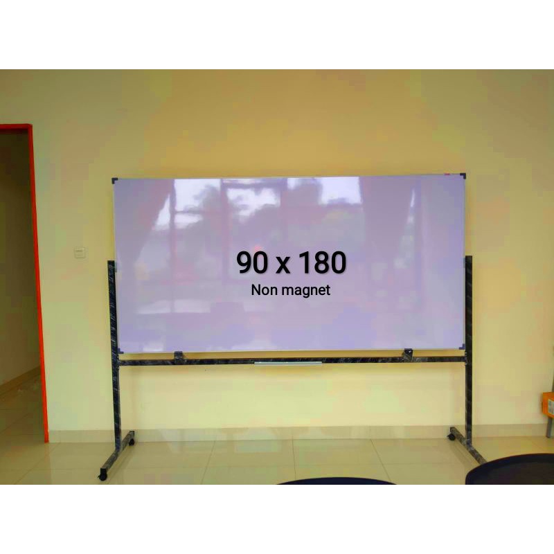 

whiteboard standing 90 x 180 cm