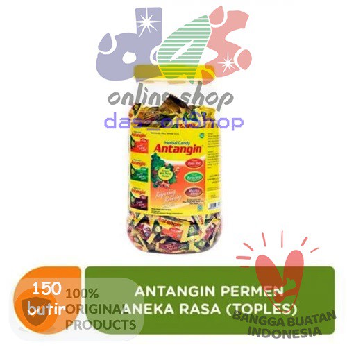 

Antangin Permen Herbal Toples 150 butir 150pcs Rasa Madu Barley Mint Mocha