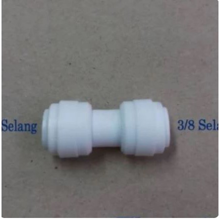 Giri Tirta - Fitting RO Shok Sambung Lurus 3/8 X 3/8 Inch Untuk Reverse Osmosis