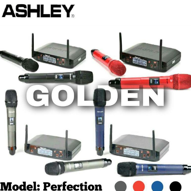 ✨ BISA COD ✨ Mic Wireless ASHLEY Perfection - Soundbest CK 121 Original Product PRODUK TERBATAS