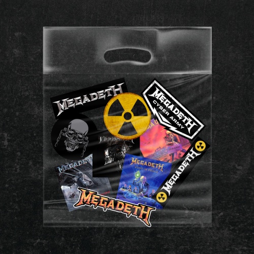 

Megadeth Sticker Vinyl - 10pcs