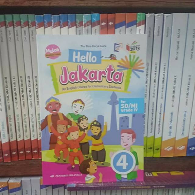 Buku Hello Jakarta kelas 4 Erlangga