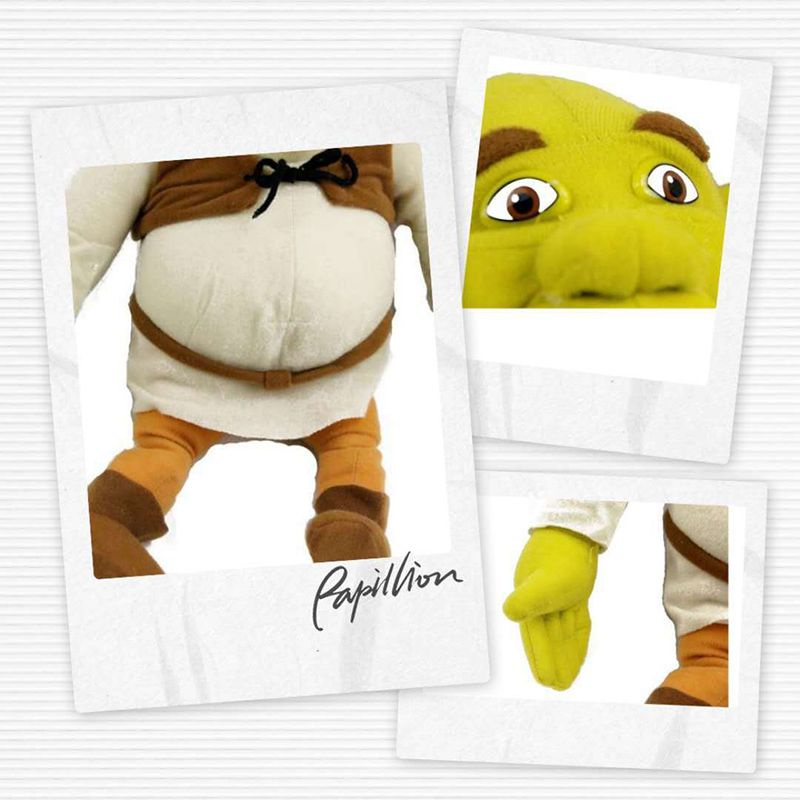 Plush Shrek Boneka Besar Stuffed Toy Shrek Ogre 40cm Bantal Lembut Hadiah Mainan Anak