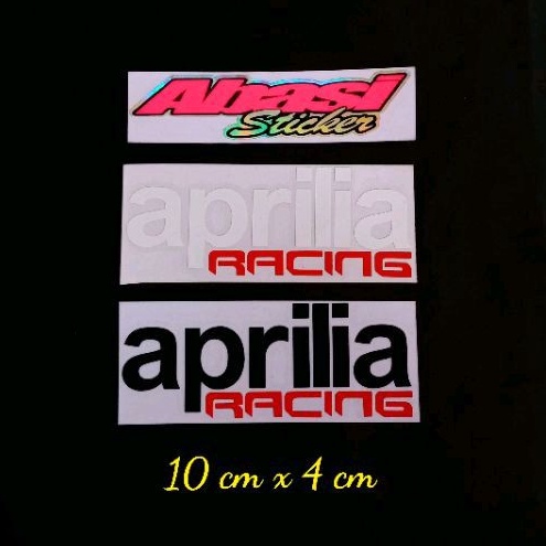 sticker Aprilia racing