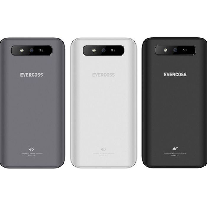 EVERCOSS S45 HANDPHONE ANDROID 4G LTE RAM 1GB ROM 8GB HP SINGLE CAMERA DISPLAY 4.5 INCH RESMI