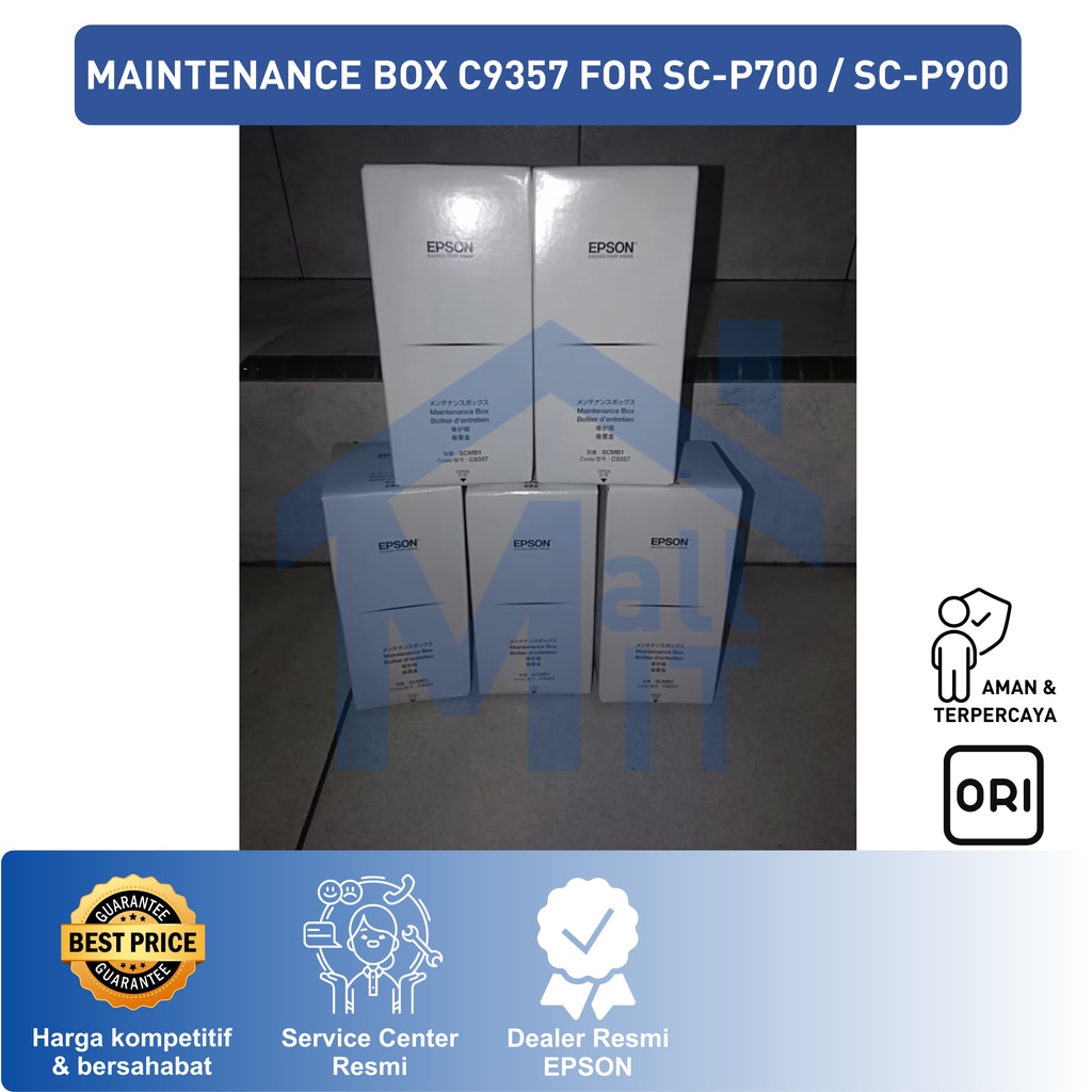 Mdn MAINTENANCE BOX EPSON C9357 C 9357 C-9357 UNTUK P703 703 P903 903