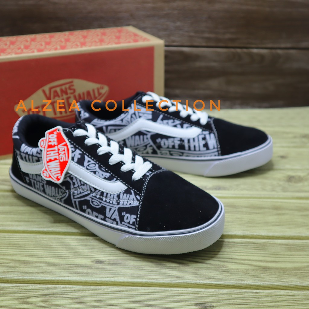 SEPATU SNEAKERS PRIA MOTIF KORAN SEPATU VANS_86OLDSKOOL ORIGINAL SEPATU TERBARU TERMURAH TERLARIS