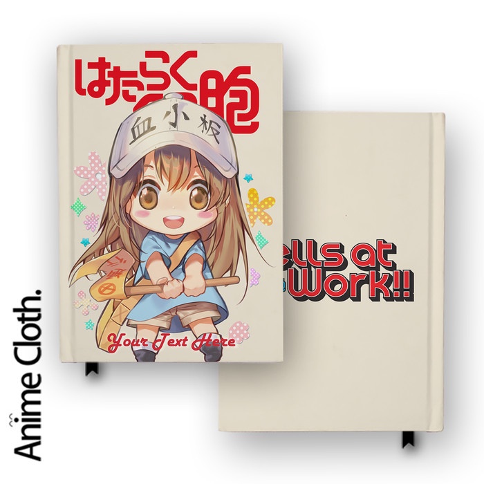 

Buku Catatan Notebook Cells At Work Platelet 2 Custom Diary Hardcover