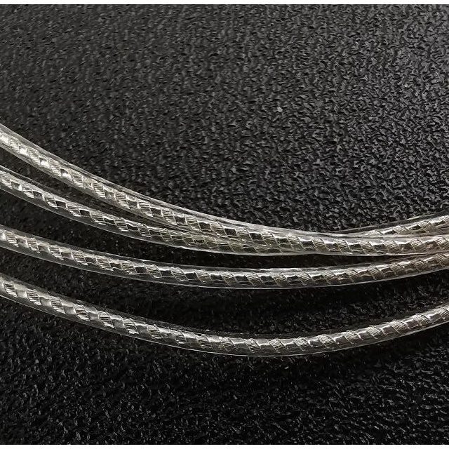 Music Ribbon Top DIY HiFi Audio Cable Thick Silver Plated High Res