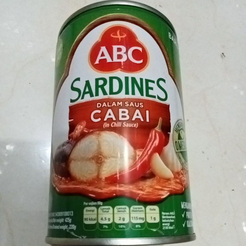 Sarden ABC 425gr