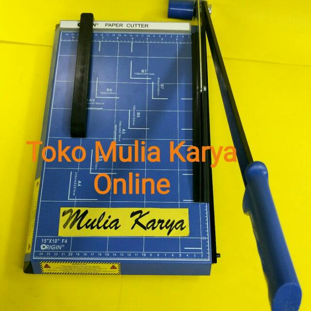 

Paper Cutter Origin F4W / Pemotong Kertas F4W ORPT F4W