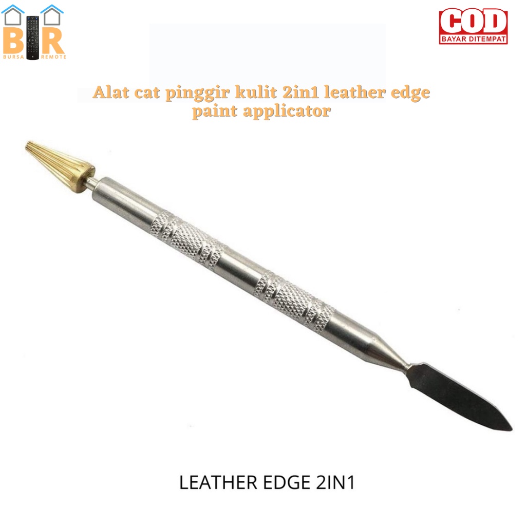 Alat cat pinggir kulit 2in1 / leather edge paint applicator