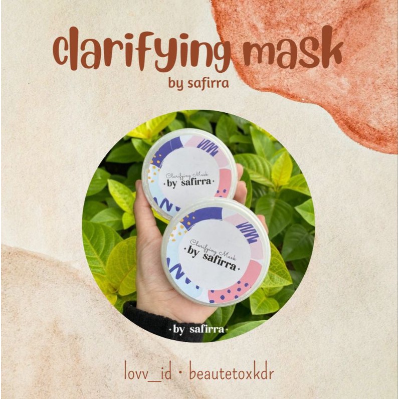 READYSIAPKIRIM [100% Ori] PROMO BPOM Free Gifts Clarifying Mask by Safirra (Ex Maskwithmee) jika pal