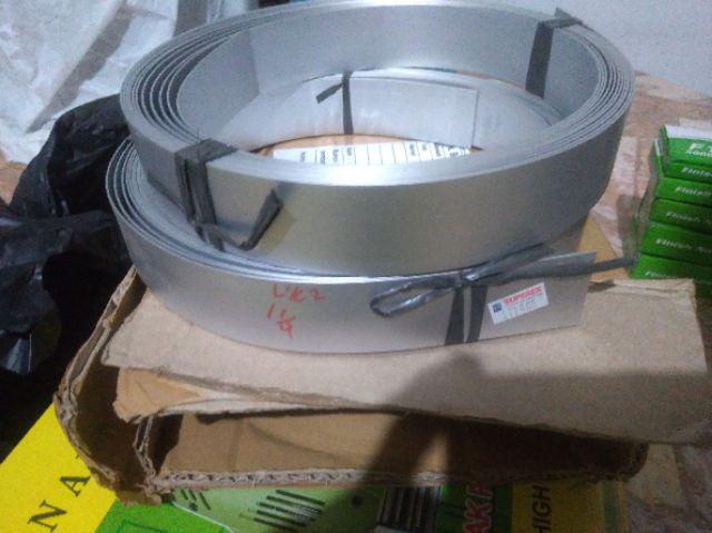 Plat Strip Aluminium 1 1/4inchi / 3,1 Cm Panjang 6 Meter Tebal 1 Mm