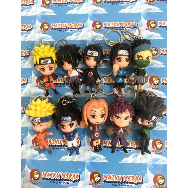 Figure Keychain / Gantungan Kunci Anime / Keychain Anime - Naruto