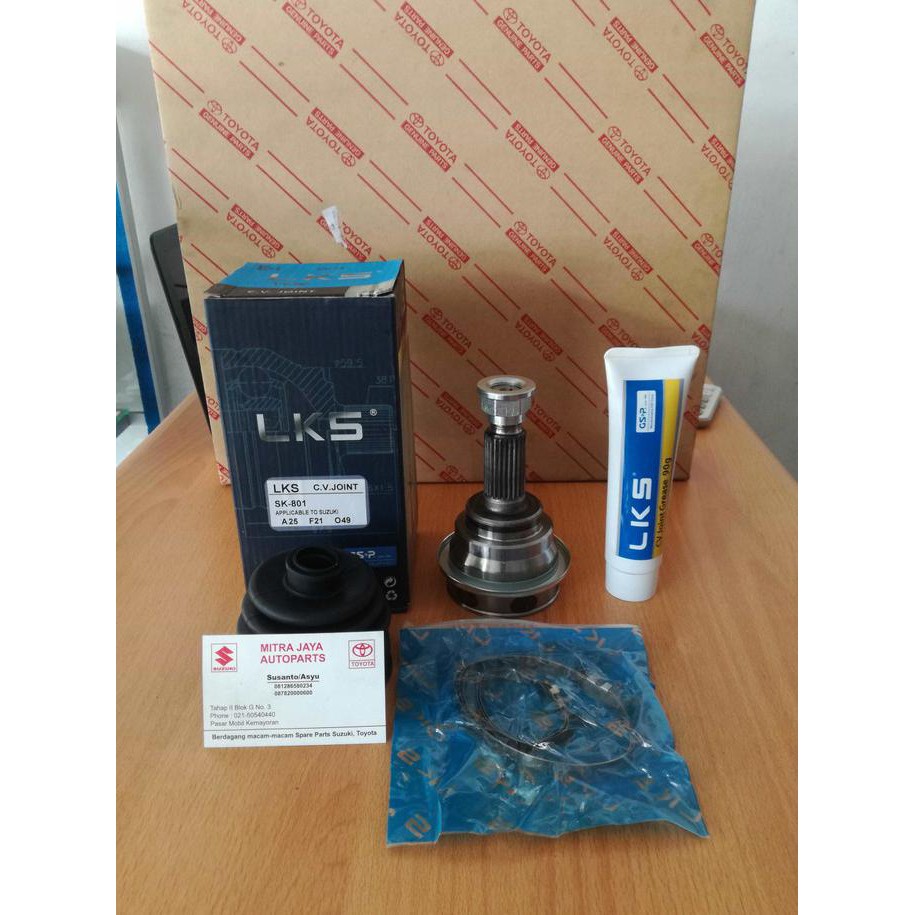 As roda/CV joint bagian luar Suzuki Baleno 1997-2002