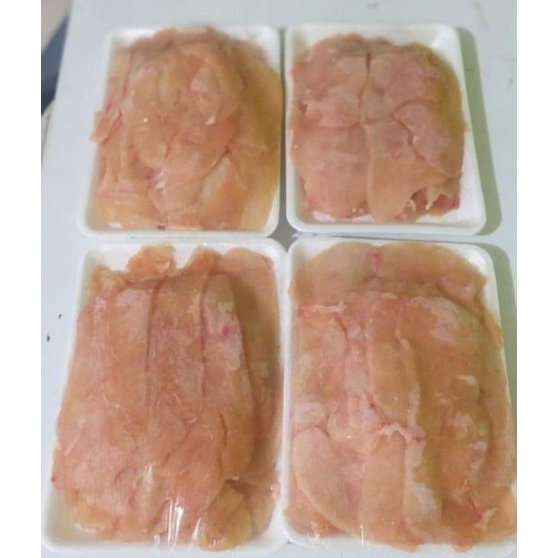 Slice Dada ayam iris tipis 500gr