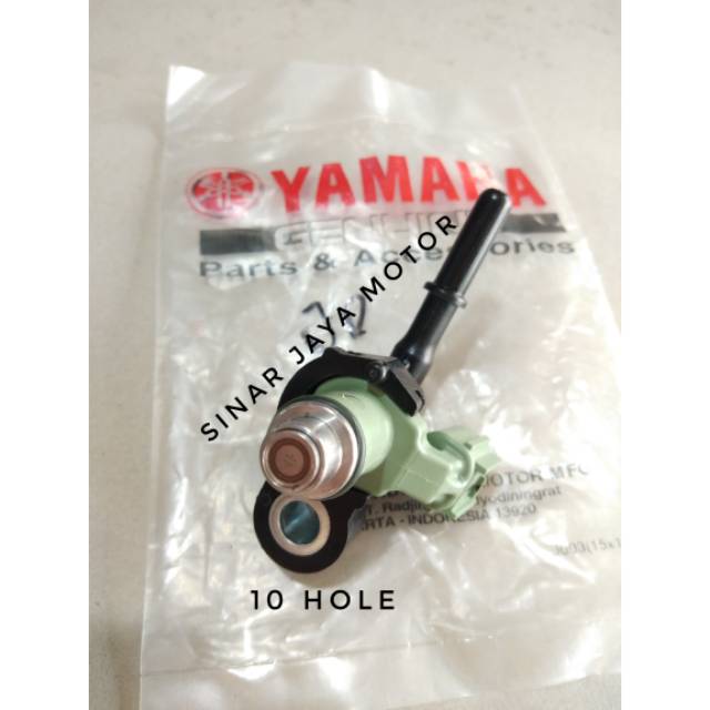 Injektor Injecktor Motor Yamaha Hole 10 Up-Std Harian Vixion - Lexi - N max - R15 - Aerox - Original