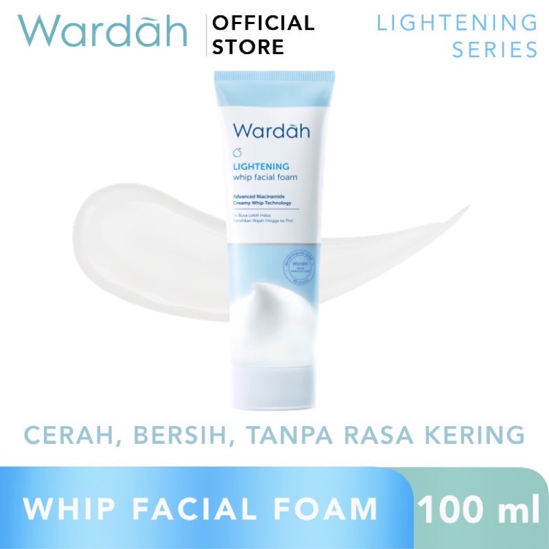 Wardah Lightening Whip Facial Foam