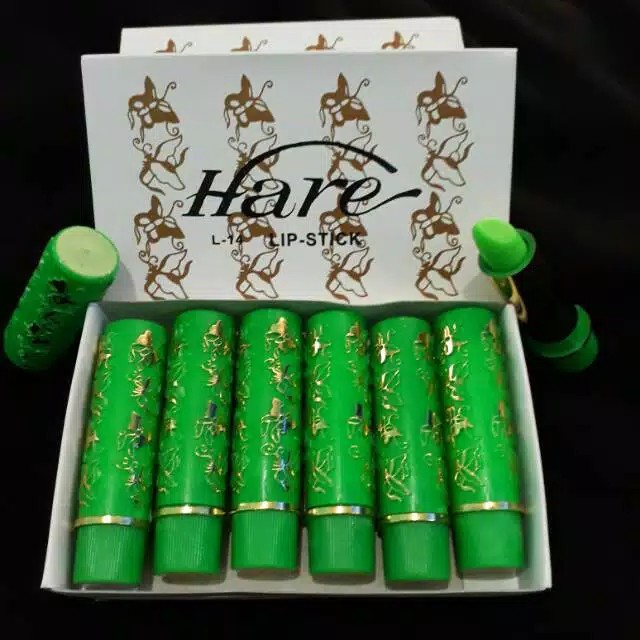 LIPSTICK HARE WARNA WARNI PERBOK ISI 12 PCS//LIPSTICK ARAB