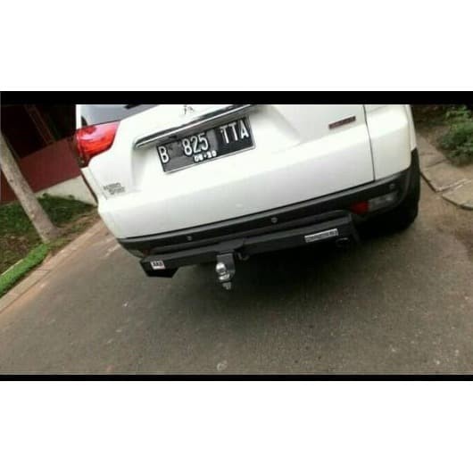 Towing Bar/Bumper Belakang Pajero Sport Model PendekATAU 3/4