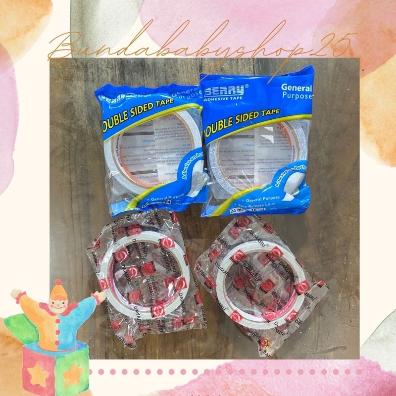 

[Makassar] Double Tape,Isolasi bolak balik #Bundababyshop25