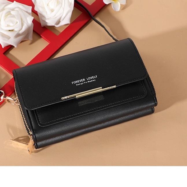 TI 3099 - TAS SELEMPANG HP BISA JADI DOMPET FOREVER LOVELY TAS WANITA IMPORT BATAM - H