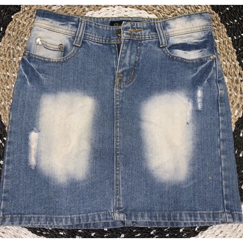 jeans skirt euphoria