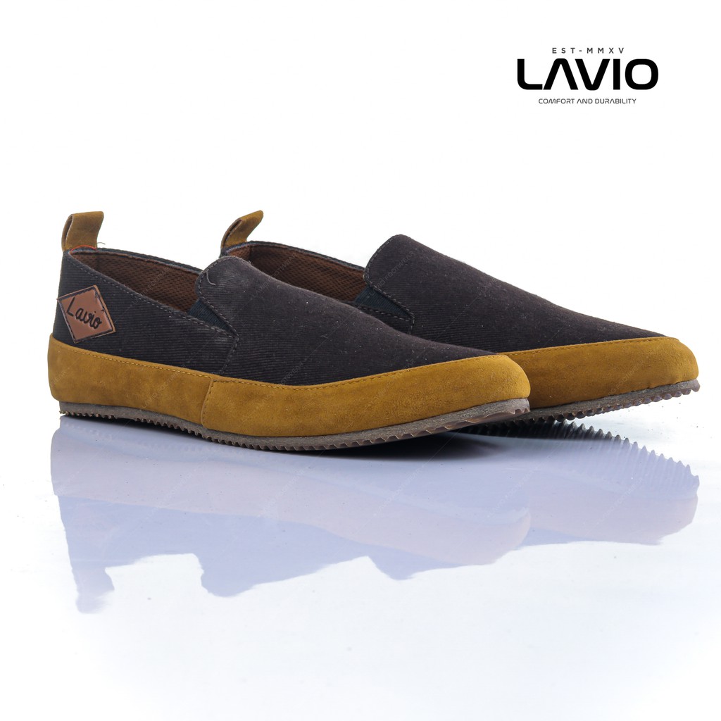 Sepatu Slip On Pria Original Lavio Blitz Formal Casual Kasual