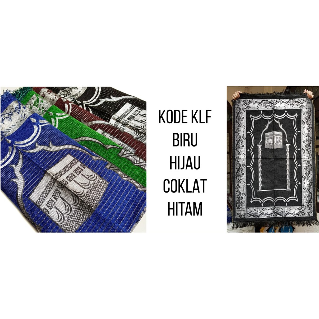 [TARM] Sajadah Turki Packing Tile Serut Free Tasbih Kayu ASD KLF AR ARF AQS CRTG