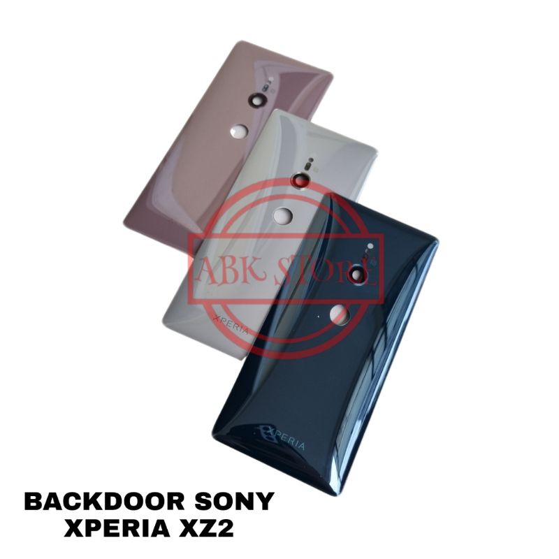 TUTUP BELAKANG BACKDOOR BACKCOVER BACK CASING BACK GLASS SONY XPERIA XZ2 DOCOMO AU GLOBAL