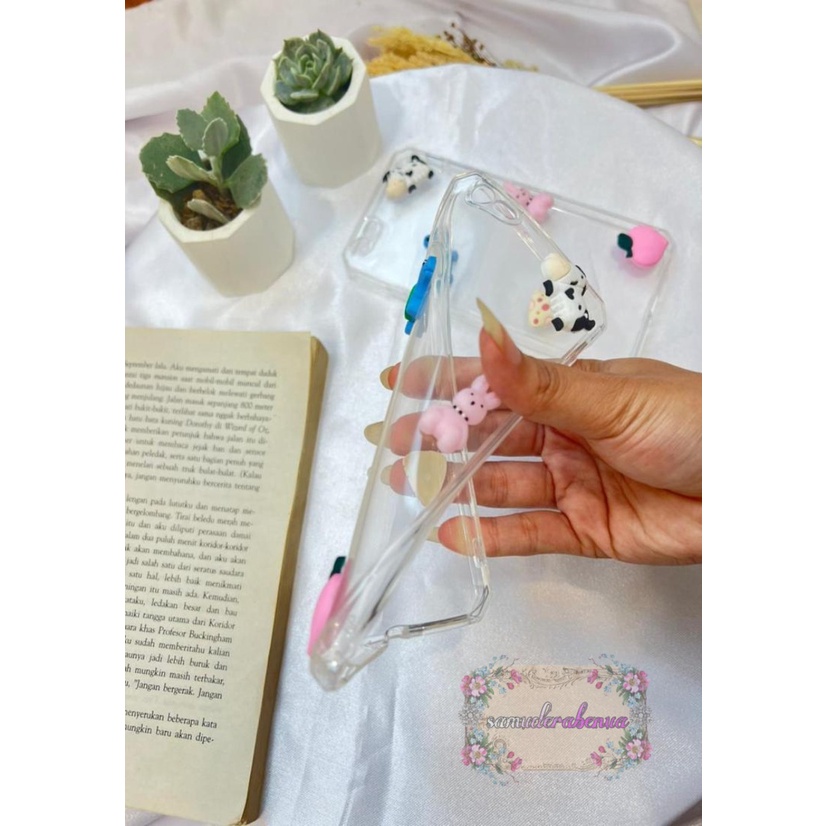 Y022 CLEAR CASE SOFTCASE CLEAR JELLY KARAKTER 3D CUTE OPPO A15 A16 A37 NEO 9 A9 A5 2020 A52 A92 A53 A33 A54 A74 A93 SB3162