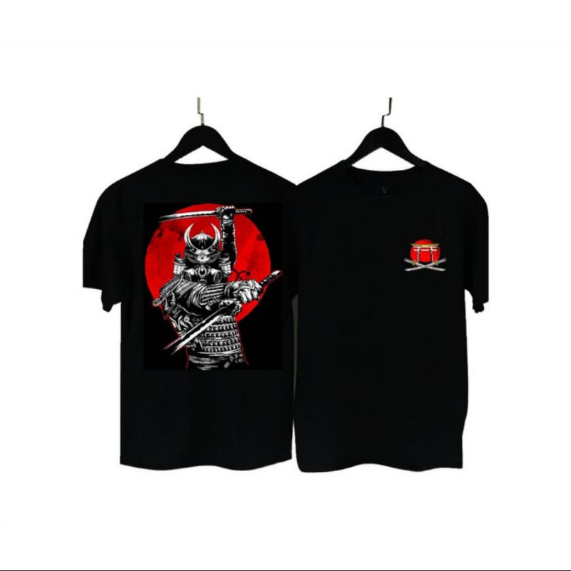 Men's Corner - Kaos Pria Samurai Red Moon LP002