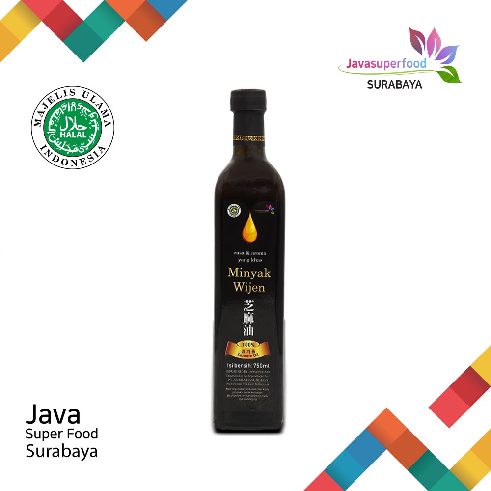 

Minyak Wijen 100% 750 ML / SESAME OIL KOREA