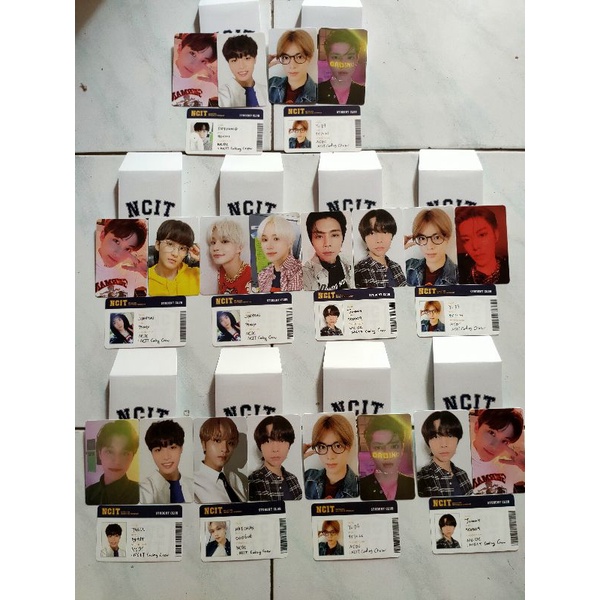 NCIT - Nct127 Random photo pack photocard student club id