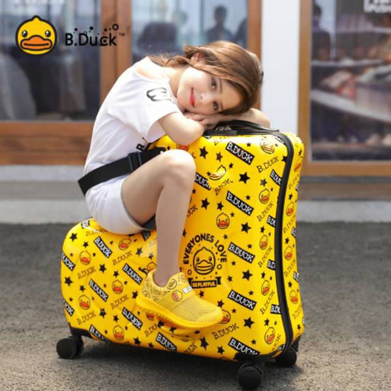 Koper B.Duck Bduck duck L Luggage Koper Bentuk L Serbaguna 20 inch 24 inch bebek