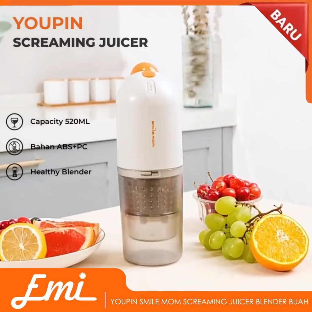 Youpin Smile Mom Screaming Juicer Blender Buah Botol DD3001