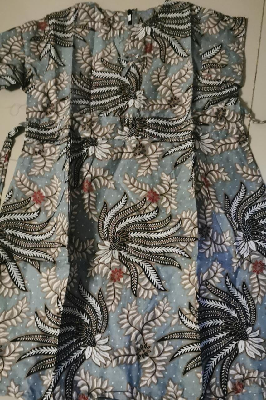 Dress Batik Anak Perempuan Umur 2-10 Tahun - Motif Batik Bervariasi - Batik Anak Harga Ecer